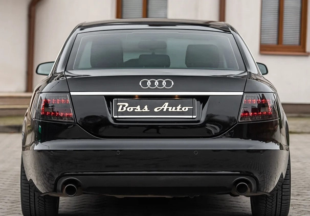Audi A6 cena 27900 przebieg: 202123, rok produkcji 2007 z Łobżenica małe 407